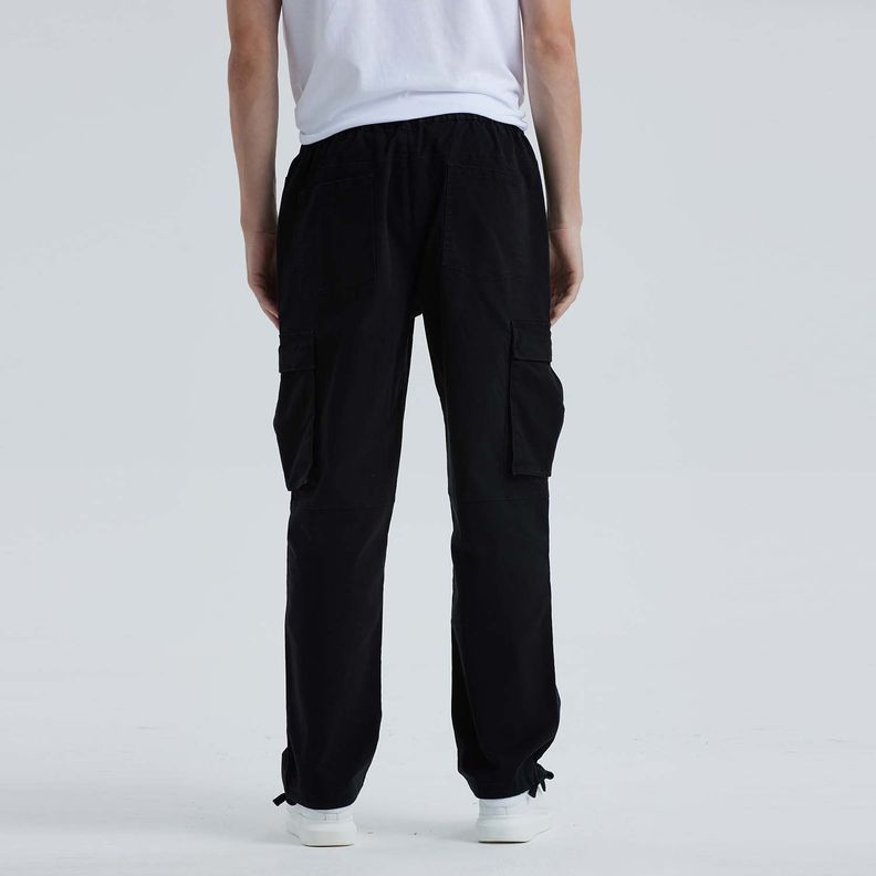 Pantalón Hombre Cargo Tapeta Negro Fashion´s Park-2