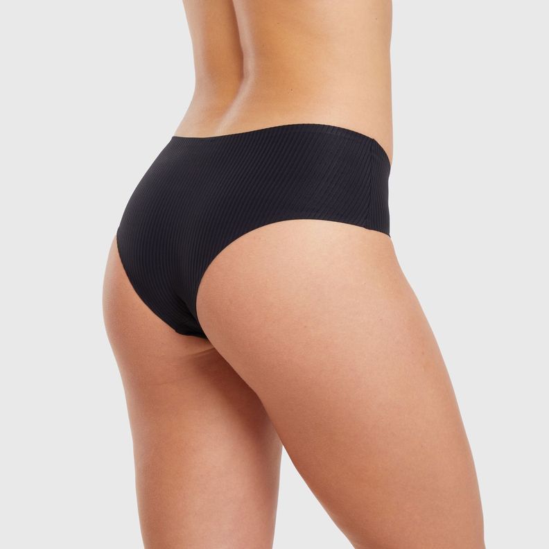 Calzón Mujer Pantaleta Liso Negro-1