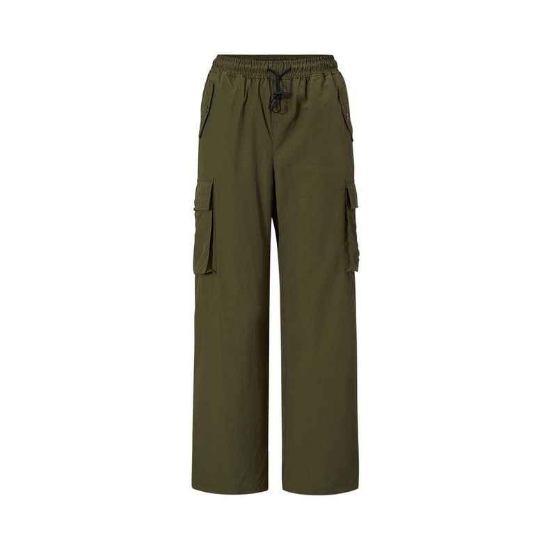 Pantalón Niño Cargo Verde Militar Fashions Park-0