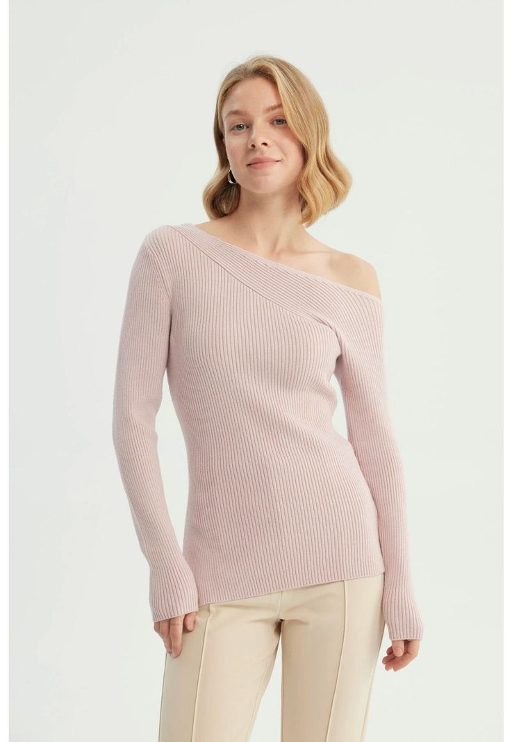 Sweater Mujer Bloques Rosado