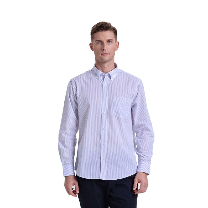 Camisa Hombre Fantasía Blanco Fashion's Park-0