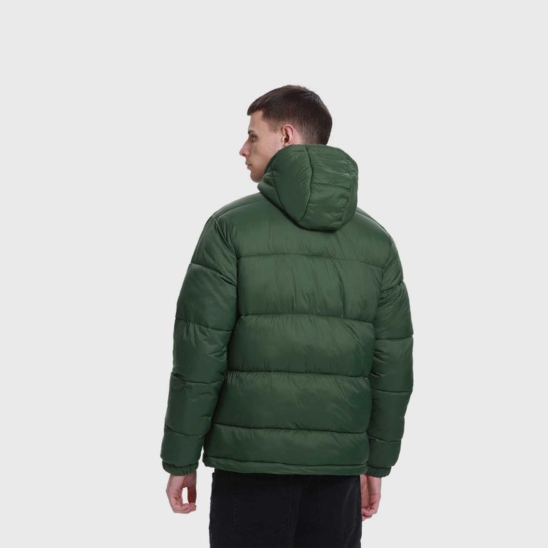 Parka Hombre Básica Lisa Verde Fashion's Park-2