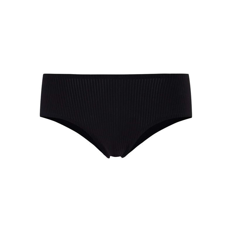 Calzón Mujer Pantaleta Liso Negro Fashion's Park-0