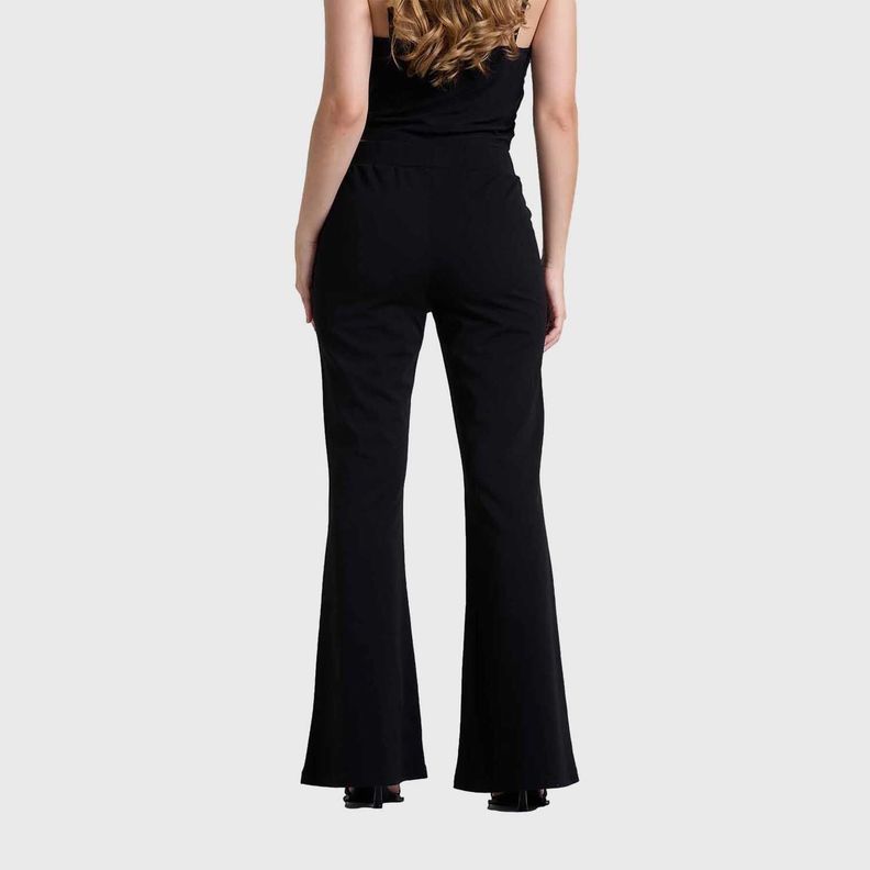 Pantalón Mujer Palazzo Negro Fashions Park-2