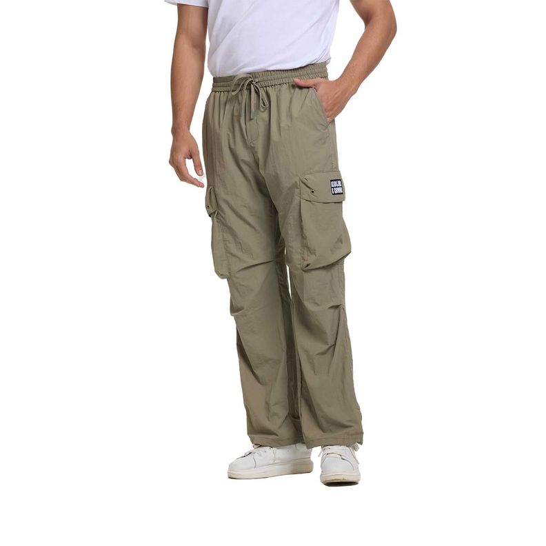Pantalón Hombre Cargo Verde Militar II Fsp Fashion's Park-0