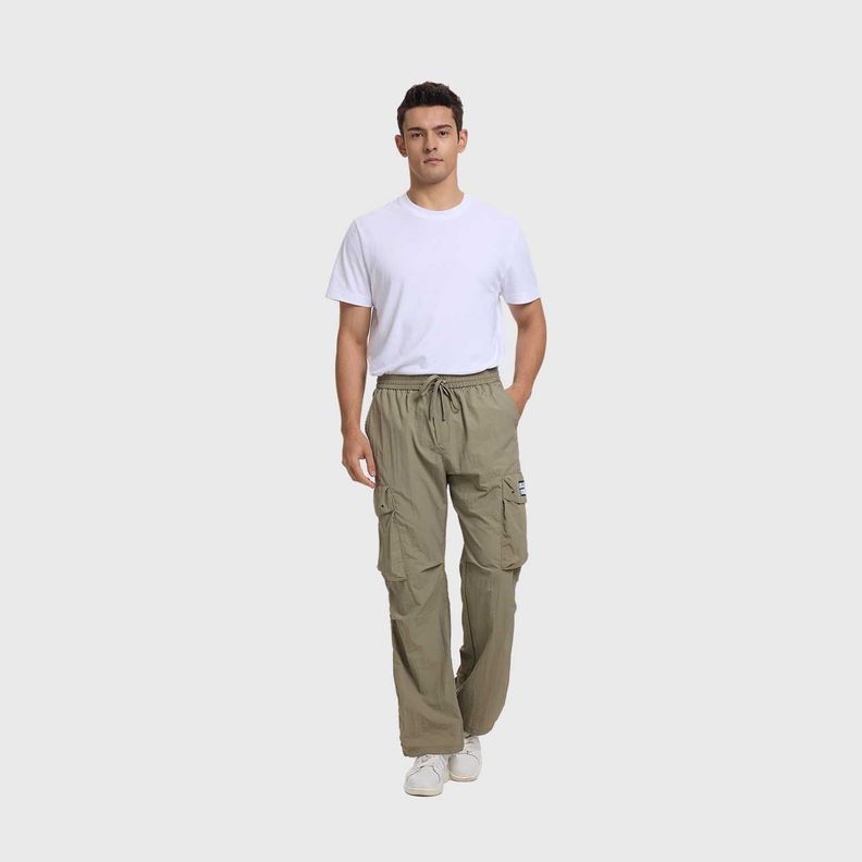 Pantalón Hombre Cargo Verde Militar II Fsp Fashion's Park-3
