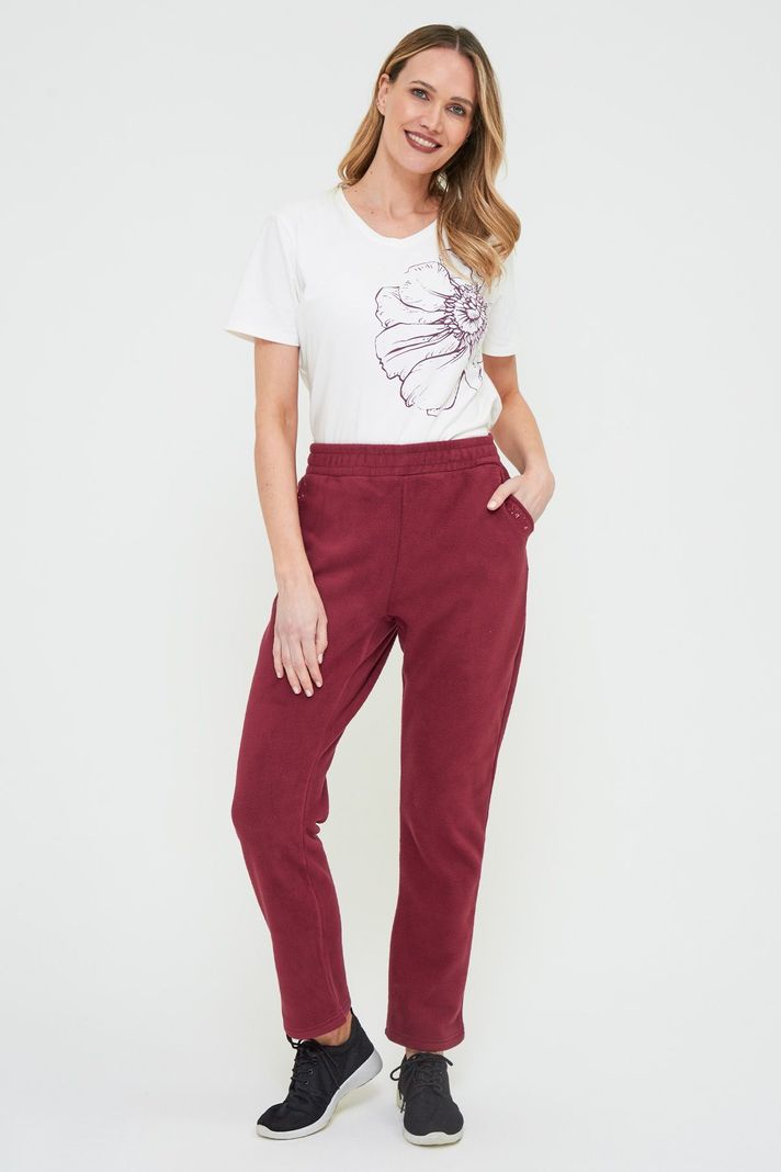 Pantalón Buzo Polar Mujer Casual-2