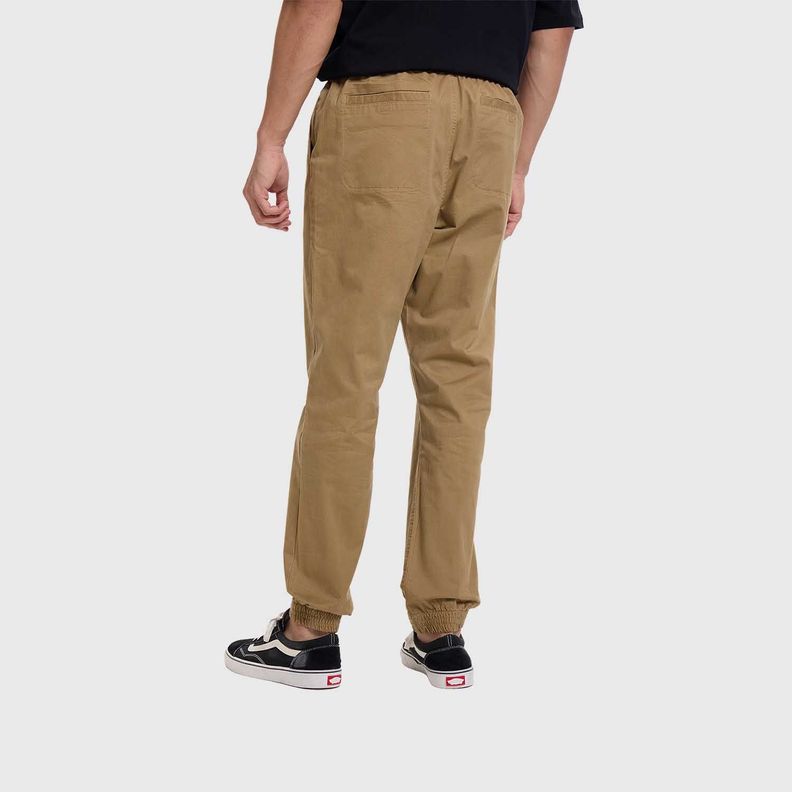 Pantalón Hombre Jogger Twill Camel Fsp Fashion's Park-5