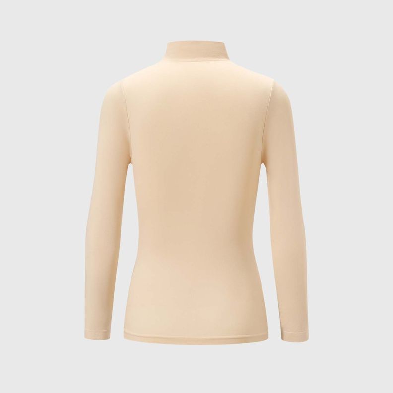 Camiseta Mujer Beatle Mujer Termica Beige-1