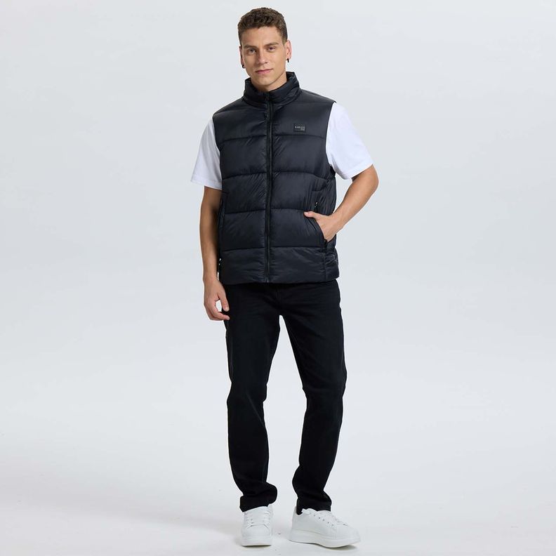 Parka Hombre Puffa Negro Ii-3