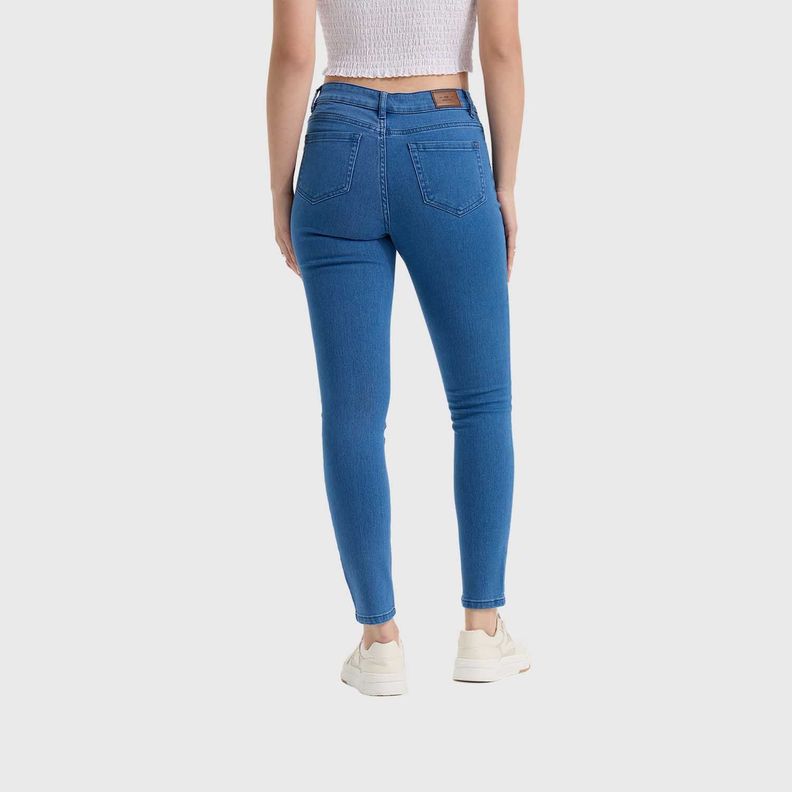Jeans Mujer Super Skinny Emilia Azul Fashion's Park-2
