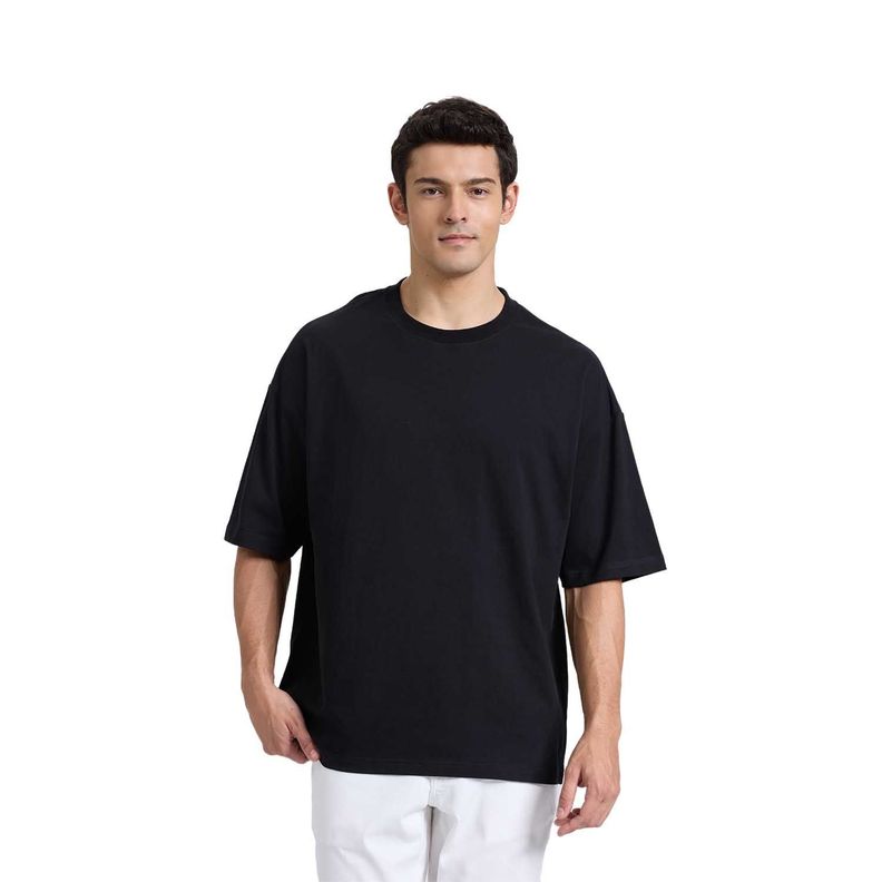 Polera Hombre Oversize Negro Fashions Park-0