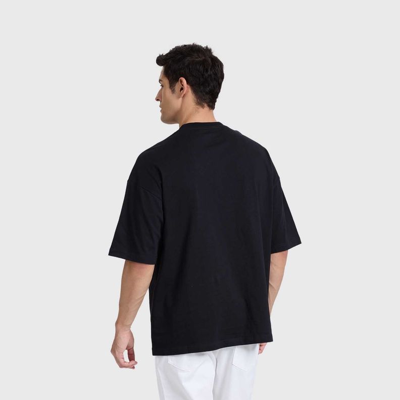 Polera Hombre Oversize Negro Fashions Park-2