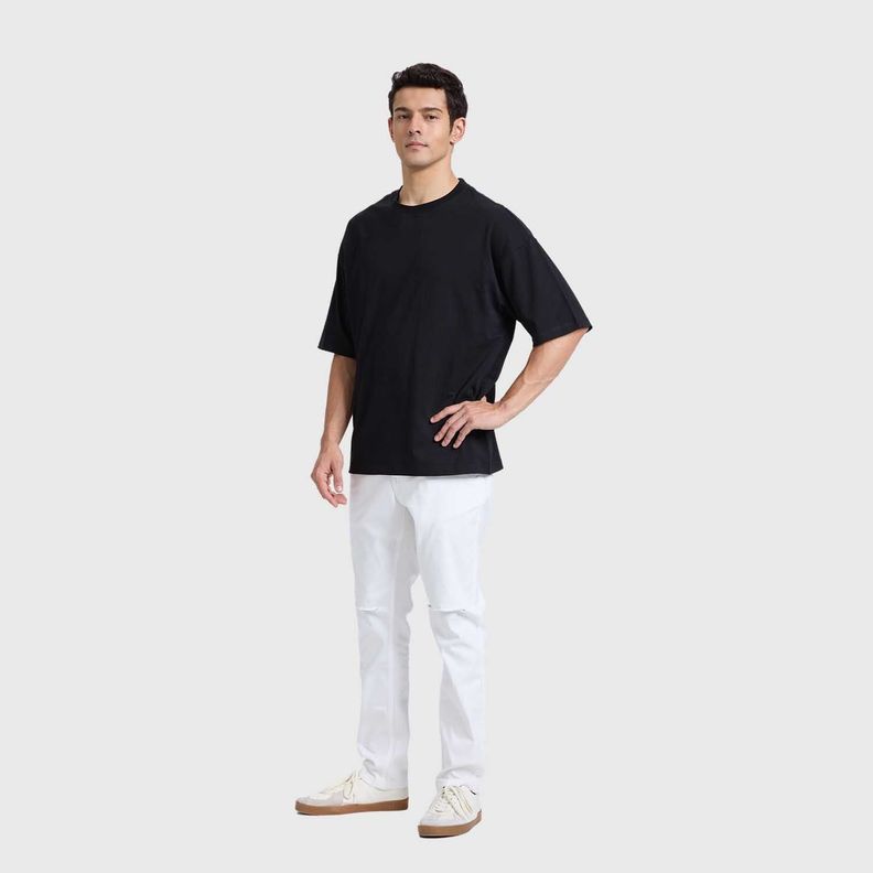Polera Hombre Oversize Negro Fashions Park-3