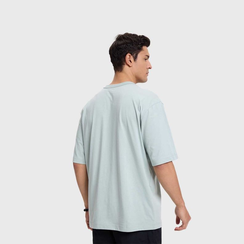 Polera Hombre Print Posicional Verde Claro Fashion's Park-2