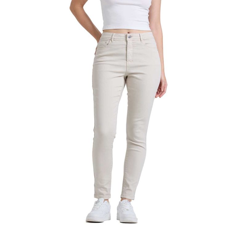 Jeans Mujer Emilia Color Crudo Fashion's Park-0