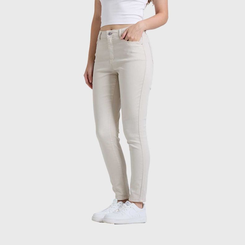 Jeans Mujer Emilia Color Crudo Fashion's Park-1
