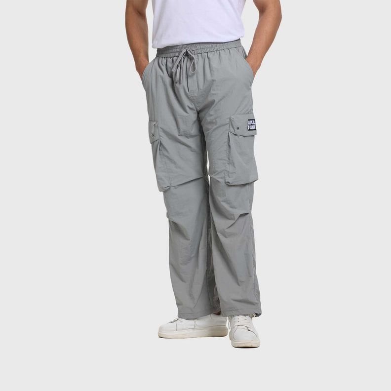 Pantalón Hombre Cargo Gris Ii Fashion's Park-1