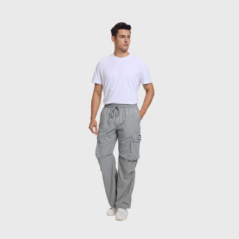 Pantalón Hombre Cargo Gris Ii Fashion's Park-3