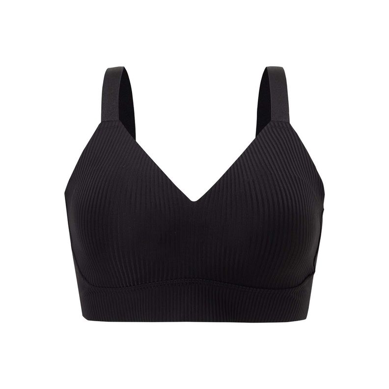 Sostén Mujer Invisible Copa Desmontable Negro Fashion's Park-0