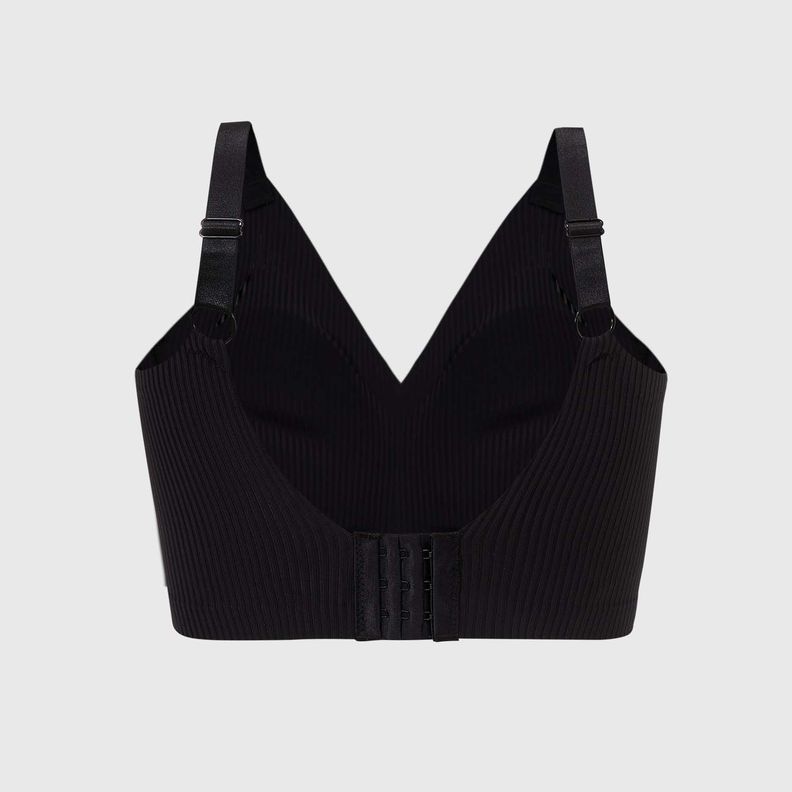 Sostén Mujer Invisible Copa Desmontable Negro Fashion's Park-1
