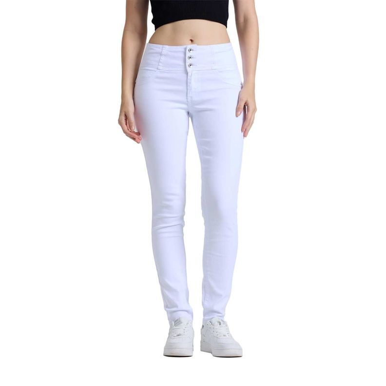 Jeans Mujer Skinny Castilla Blanco Fashions Park-0