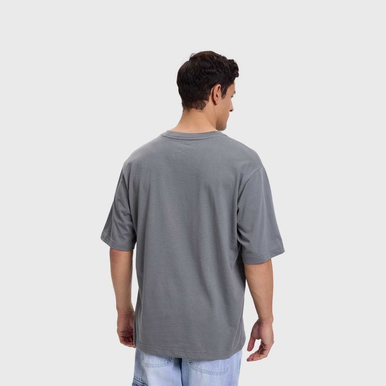 Polera Hombre Sport Oversize Gris Fashion's Park-2