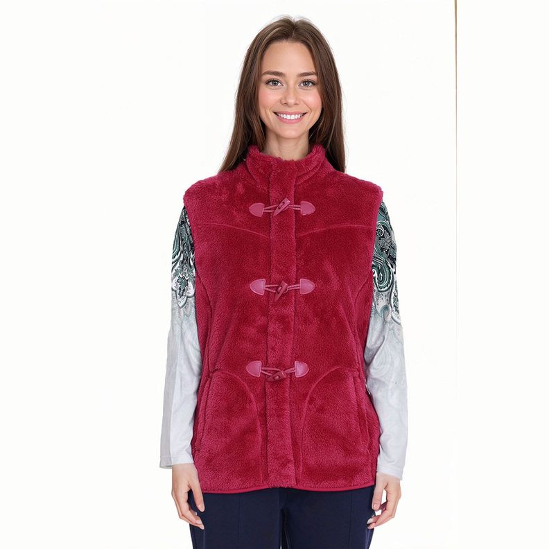 Polar Mujer Estilo Montgomery Magenta-0