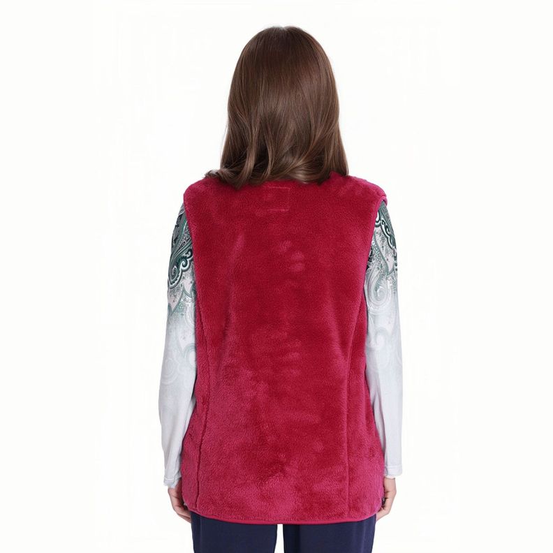 Polar Mujer Estilo Montgomery Magenta-1