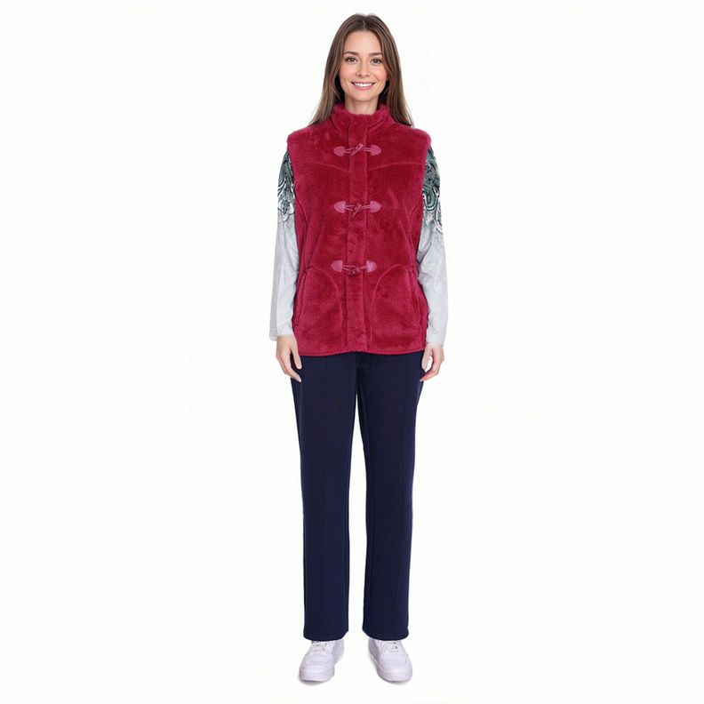 Polar Mujer Estilo Montgomery Magenta-2