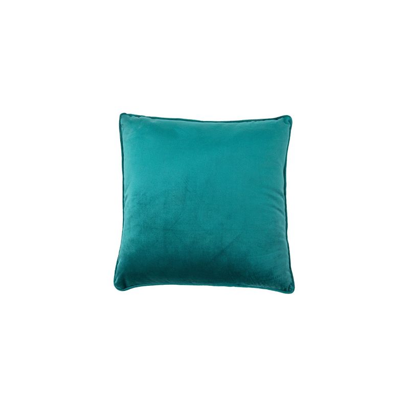 Cojín Velvet Liso Petroleo-0