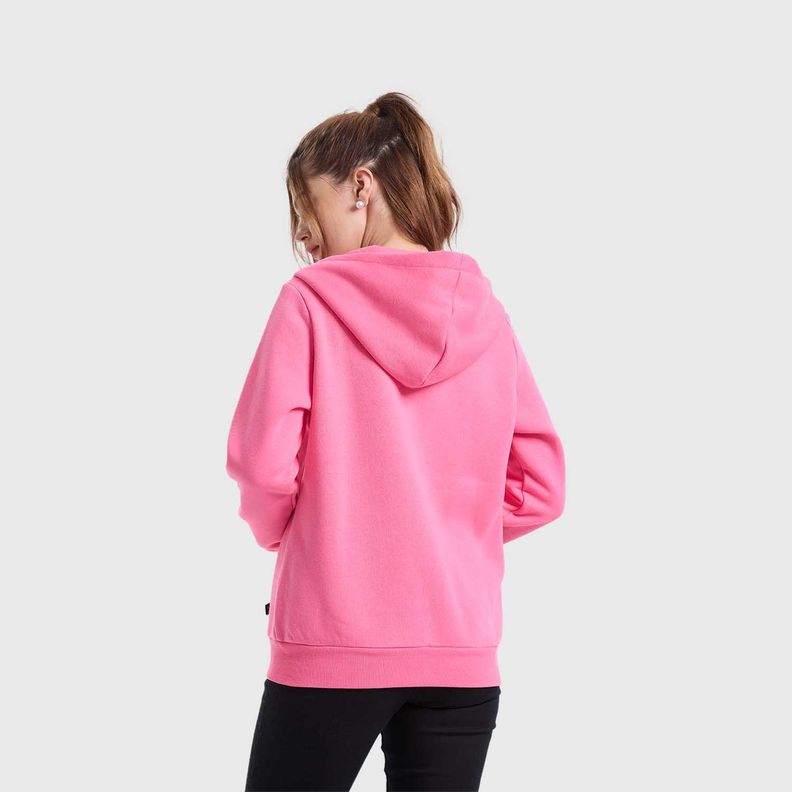 Polerón Mujer Hoodie Rosado Fashion's Park-2