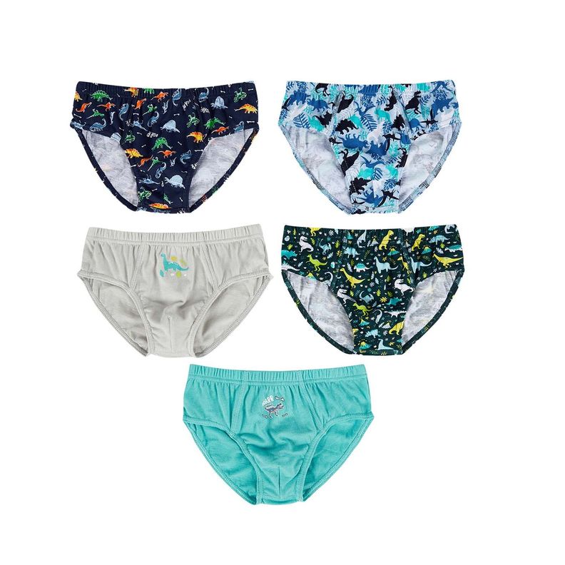 Boxer Niño 5 Pack Verde Fashions Park-0