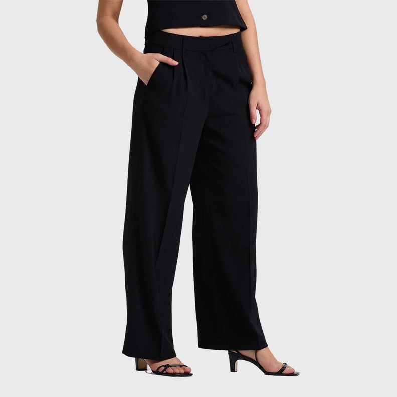 Pantalón Mujer Sastrero Negro Fashion's Park-1