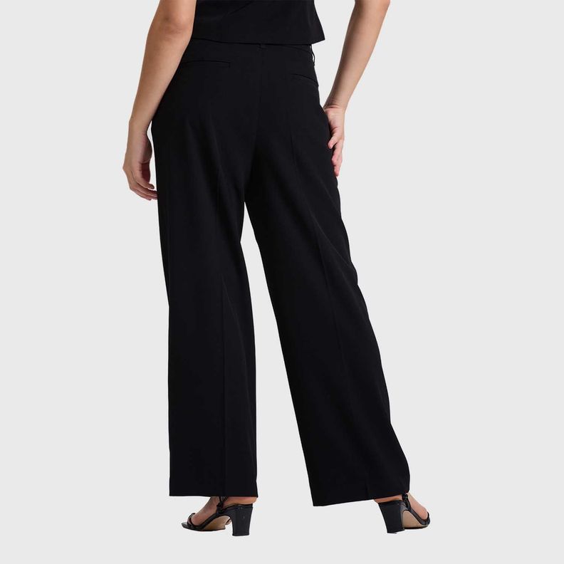 Pantalón Mujer Sastrero Negro Fashion's Park-2