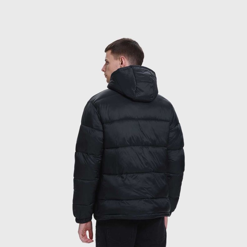 Parka Hombre Básica Lisa Iii Fsp Negro Fashion's Park-2
