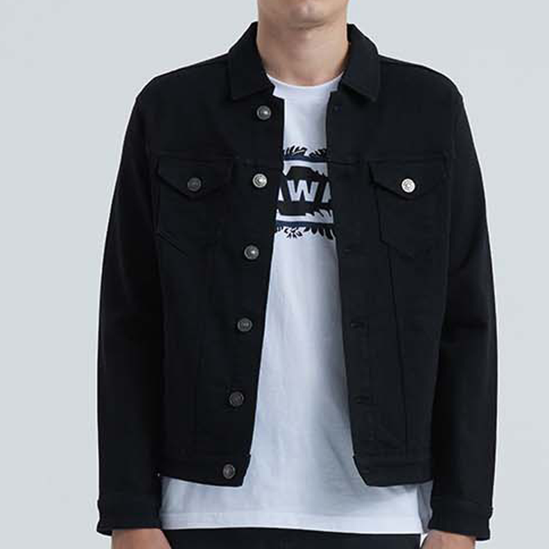 Chaqueta Hombre Jogger Negro-3