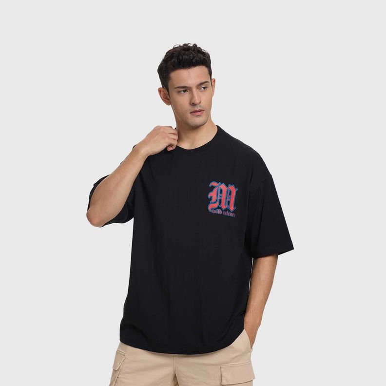 Polera Hombre Wild Negro Fashion's Park-1