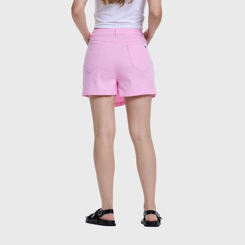 Falda Mujer Short Rosado Fashions Park-2