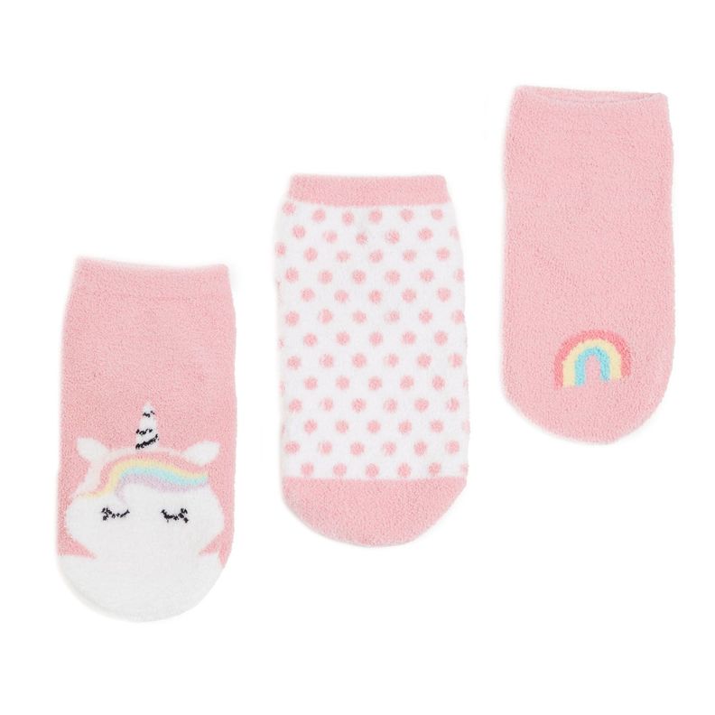 Calcetín Niña Tripack Rosa-0