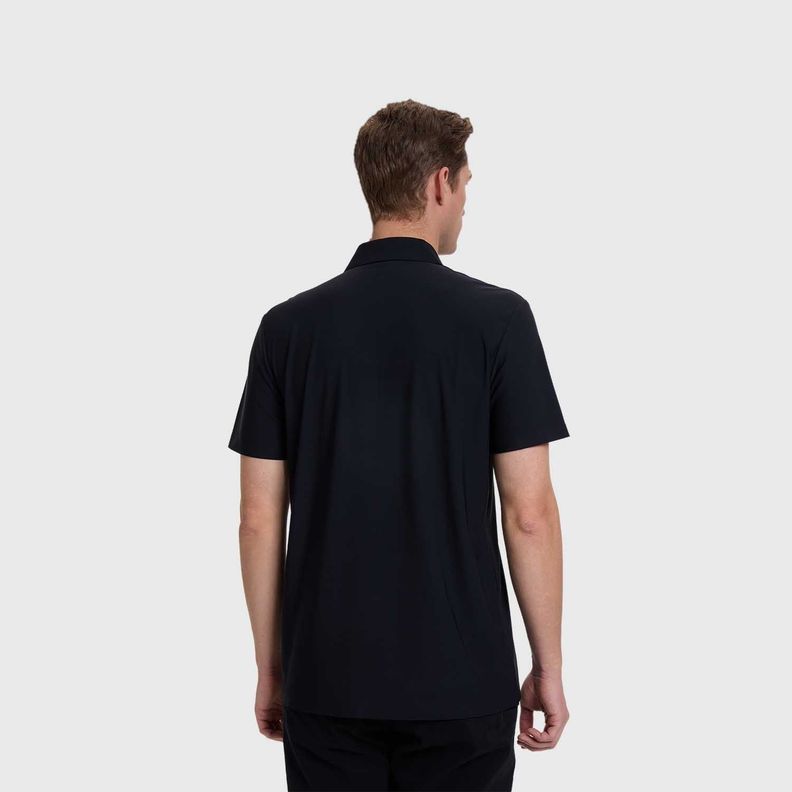 Polera Hombre Deportiva Negro Fashion's Park-2