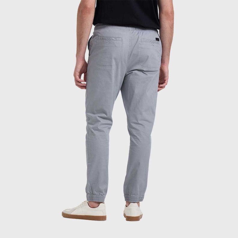Pantalón Hombre Jogger Básico Gris Oscuro-2