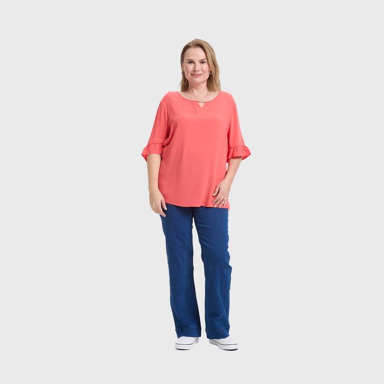 Blusa Mujer Vuelo Rojo Fashion's Park-3