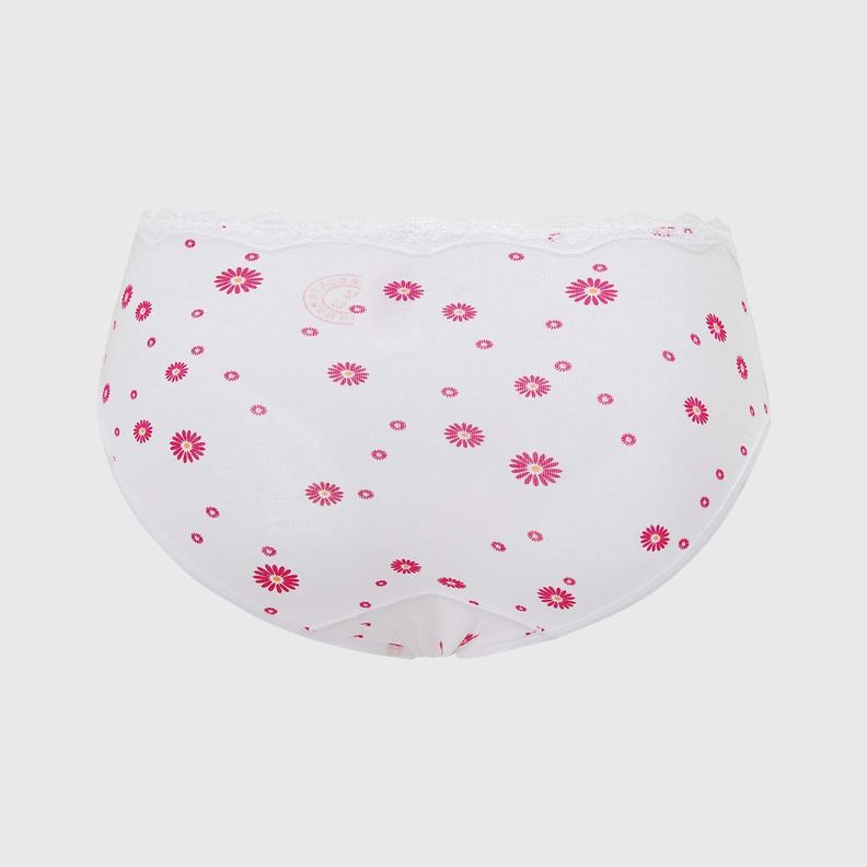 Calzón Mujer Pantaleta Teens Cinta Blanco Fashion's Park-1