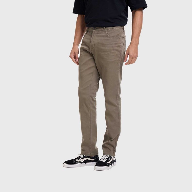 Jeans Hombre Slim Color Verde II  Fashion's Park-1