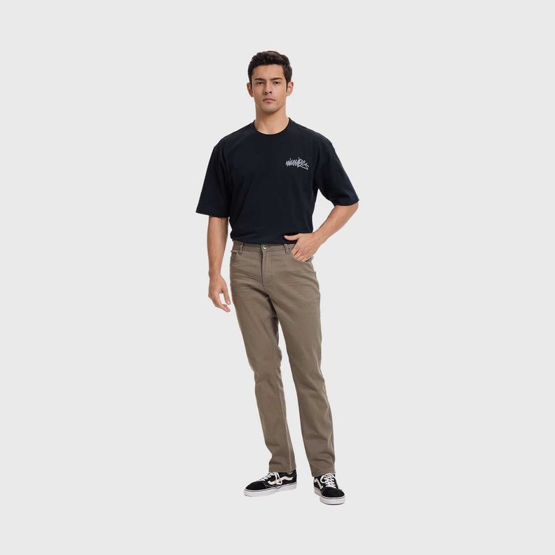 Jeans Hombre Slim Color Verde II  Fashion's Park-3