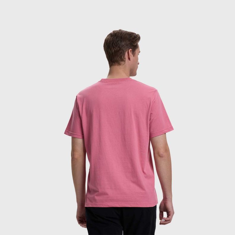 Polera Hombre Básica Con Bolsillo Palo Rosa Fashion's Park-2