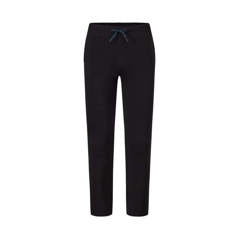 Pantalón Buzo Niño Básico Calce Recto Negro-0