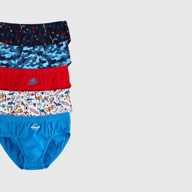 Boxer Niño 5 Pack Print Rojo Fashion's Park-1