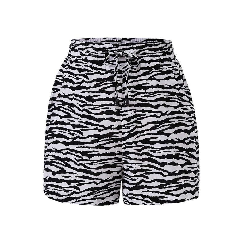 Short Niña Full Print Negro Fashion's Park-0